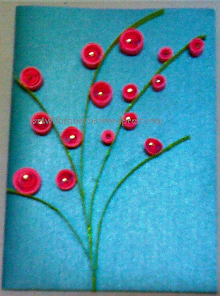 Paper quilled greeting cards  Art with Sunayna  Page 2